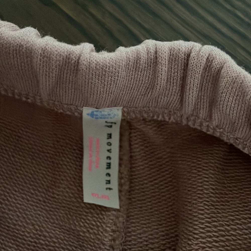 Free people movement Anthropologie French terry sweatpants new with tag - Picture 3 of 5